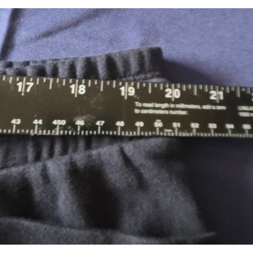Free Assembly Women XXL Darkest Navy Patch‎ Pocket Sweatpants Shorts/Capris NEW - Picture 10 of 12
